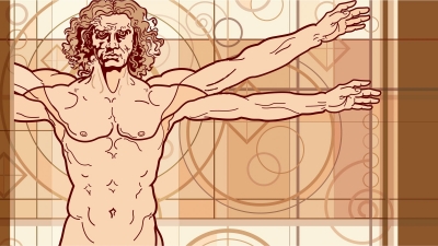 El hombre de Vitruvio